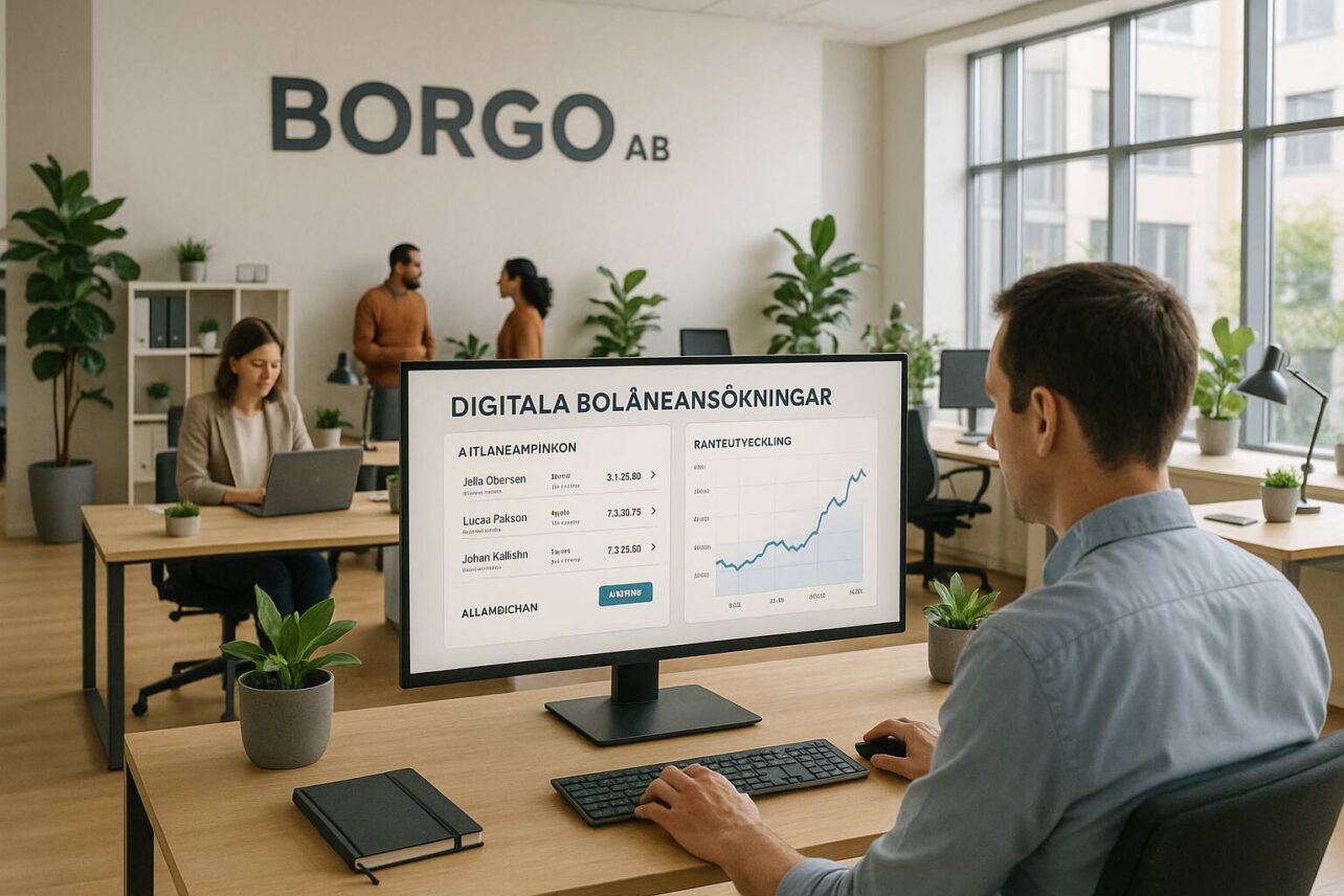 Upptäck hur Borgo AB förändrar bolåne- och sparmarknaden genom digital innovation och konkurrenskraftiga räntor. Maximera ditt sparande 2025.