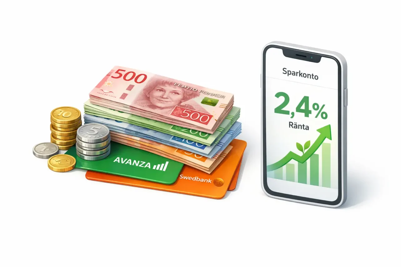 Sparkonto med hög ränta: Så maximerar du avkastningen på ditt sparande2025-12-17T19:44:36.624Z